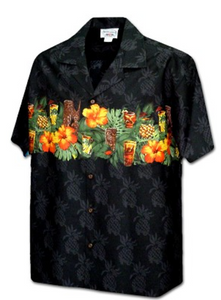 Aloha Shirt Tiki Drinks